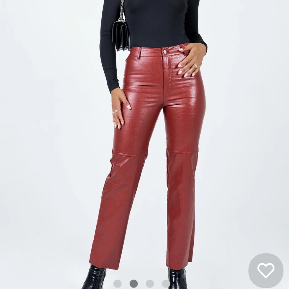 Princess Polly Leather Pants